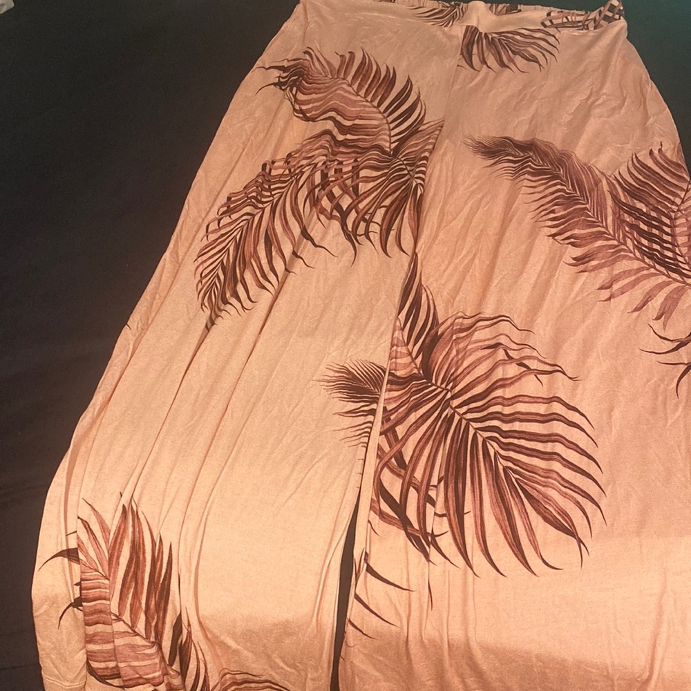 Wide Leg Beach Pants